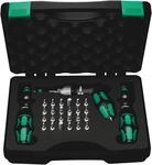 Wera 7440/41/42 Kraftform Drehmomentschraubendreher-Satz, 27-teilig, 05074739001