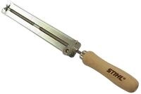 STIHL 56057504327 Feilenhalter mit Rundfeile, Durchmesser: 4mm