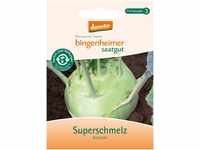Bingenheimer Saatgut - Kohlrabi weiß Superschmelz - Gemüse Saatgut / Samen