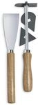 Steinel 10317 Farbschaber Set 5-teilig, 3 Universalklingen, Farbspachtel und
