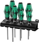 Wera TORX&reg; HF Schraubendrehersatz Kraftform Plus 367/7 mit Haltefunktion + Rack,