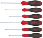 Wiha Schraubendreher Set SoftFinish Phillips, Pozidriv 6-tlg. (26146)