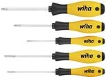 Wiha Schraubendreher Set SoftFinish&reg; ESD (27252), 5 tlg., Schraubenzieher Satz...