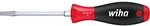 Wiha Schraubendreher SoftFinish&reg; Schlitz mit Sechskantklinge und...