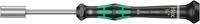 Wera 2069 Elektroniker-Steckschl&uuml;ssel, 1/4 Zoll x 60 mm, 05345282001