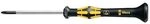 Wera 05030112001 1550 ESD Kraftform Micro Kreuzschlitz-Schraubendreher, PH 1 x 80 mm,