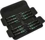 Wera Kraftform Micro Elektroniker Schraubendrehersatz, 12-teilig, Mehrfarbig,