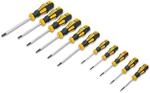 BGS Diy 7845 | Schraubendreher-Satz | T-Profil (f&uuml;r Torx) mit Bohrung T6-T40 