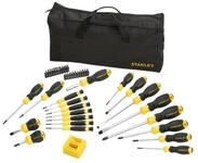 Stanley Schraubendreher-Set (42-tlg. mit 20 Bits mit Nylontasche) STHT0-62113