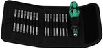 Wera 05051042001 Kraftform Kompakt 60, Handhalter mit Bit-Sortiment, Imperial,