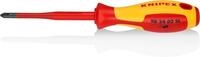 KNIPEX Schraubendreher (Slim), VDE-gepr&uuml;ft 212 mm, 98 24 02 SL | Geeignet f&uuml;r
