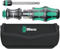 Wera 05051016001 Kraftform Kompakt 20 Tool Finder 1, mit Tasche, 7-teilig, Schwarz