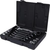 KS Tools 503.4867 GEARplus Gelenk-Ratschenringmaulschl&uuml;ssel-Satz,