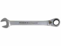 PROXXON 23143 MicroSpeeder 21mm Ring-Ratschenschlüssel mit Hebelumschaltung