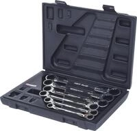KS Tools 503.4556 GEARplus Doppel-Ratschenringschl&uuml;ssel-Satz, 6-tlg. Koffer