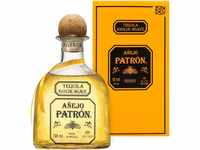 PATRÓN Añejo -Tequila aus 100 % besten blauen Weber-Agaven, in Mexiko in kleinen