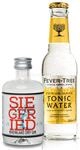 Gin Tonic Probierset - Siegfried Rheinland Dry Gin 4cl (41% Vol) + Fever-Tree...