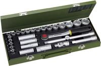 PROXXON Steckschl&uuml;sselsatz, F&uuml;r die kraftvolle Mechanik mit 1/2"-Umschaltratsche,