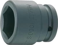 Hazet Kraft Sechskant Steckschl&uuml;ssel-Einsatz 1000S-27 27 mm (Schl&uuml;sselweite)