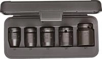 GEDORE K 19-028 Kraftschrauber-Satz 1/2' 5-TLG 6-Kant 10-24 mm