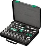 Wera Zyklop Speed-Knarrensatz 8100 SC 2, 1/2"-Antrieb, metrisch, 37-teilig,