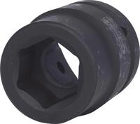 KS Tools 515.1727 1" Sechskant-Kraft-Stecknuss, kurz, 27mm