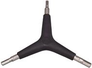 BBB Unisex Y-sechskantschl&uuml;ssel Threestar Werkzeug, Schwarz-silber,...