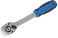 GEDORE Umschaltknarre, f&uuml;r 1/2 Zoll, 12,5 mm Antrieb, 7,5&deg; R&uuml;ckschwenkwinkel, 270