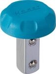 HAZET Durchsteck-Vierkant 5121-02 | mit blauem Drehknopf 12,5 = 1&frasl;2&Prime;