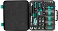 Wera 05160785001 Zyklop Speed-Knarrensatz 8100 SA/SC 2, Antrieb, 1/4 und 1/2