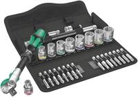 Wera Zyklop Speed-Knarrensatz 8100 SB 6. 3/8 Zoll, Antrieb, metrisch, 29-teilig,