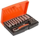 BAHCO SL25L Steckschl&uuml;ssel-Satz, 1/4 Zoll, Standard