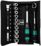 Wera 8006 SC 1 Zyklop Hybrid-Knarrensatz, Metrisch, Schwarz, Gr&uuml;n,...