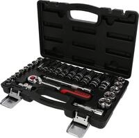 KS Tools 918.0627 3/8 Zoll CHROMEplus Steckschl&uuml;ssel-Satz | inklusive