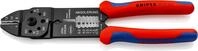 KNIPEX Crimpzange, 0,5-6,0 mm&sup2;, mit F-Crimp, f&uuml;r isolierte Kabelschuhe, mit