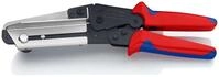 KNIPEX Schere f&uuml;r Kunststoffe auch f&uuml;r Kabelkan&auml;le mit Mehrkomponenten-H&uuml;llen 275