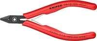 KNIPEX Elektronik-Seitenschneidermit Kunststoff-H&uuml;llen 125 mm, 75 12 125