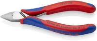KNIPEX Elektronik-Seitenschneider mit durchgestecktem Gelenk mit