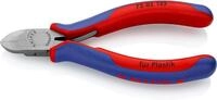 KNIPEX Seitenschneider f&uuml;r Kunststoff mit Mehrkomponenten-H&uuml;llen 125 mm, 72...