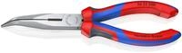 KNIPEX Flachrundzange mit Schneide (Storchschnabelzange) schwarz atramentiert...