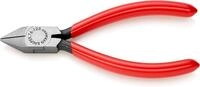 KNIPEX Seitenschneider f&uuml;r Elektromechaniker mit Kunststoff &uuml;berzogen 125 mm, 76 81