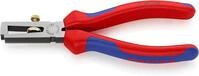 KNIPEX Abisolierzange mit &Ouml;ffnungsfeder, universal auf SB-Karte schwarz atramentiert