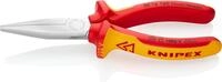 KNIPEX Langbeckzange verchromt isoliert, VDE-gepr&uuml;ft 160 mm, 30 16 160