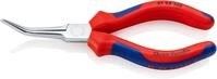 KNIPEX Greifzange (Nadelzange) verchromt mit Mehrkomponenten-H&uuml;llen 160 mm, 31 25
