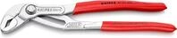 KNIPEX Cobra Hightech-Wasserpumpenzange verchromt mit rutschhemmendem Kunststoff