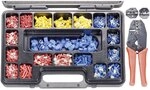 TOOLCRAFT PZ-504 Crimpwerkzeug-Set | Koaxial-Steckverbinder | Unisolierte