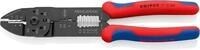 KNIPEX Crimpzange, 0,5-6,0 mm&sup2;, f&uuml;r Kabelschuhe und Flachsteckverbinder, mit