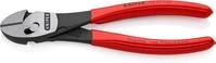 KNIPEX TwinForce Hochleistungs-Seitenschneider mit Kunststoff &uuml;berzogen 180 mm, 73