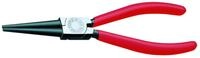 GEDORE Rundzange 8122-160 TL, 160mm,1-Komponentengriff, Greiffl&auml;chen gezahnt, lange