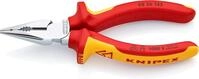 KNIPEX Spitz-Kombizange verchromt isoliert mit Mehrkomponenten-H&uuml;llen, VDE-gepr&uuml;ft